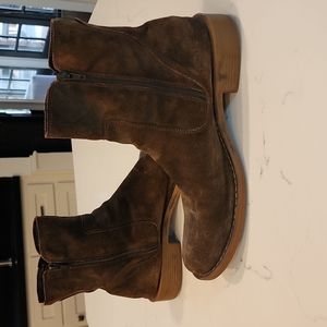 Banana Republic men's brown leather boots size 10 M